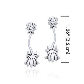 Citta Lotus Earrings TER1012 - Jewelry